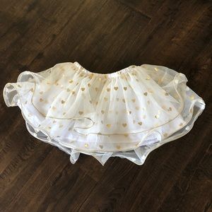 Cherokee Tutu with Gold Hearts
